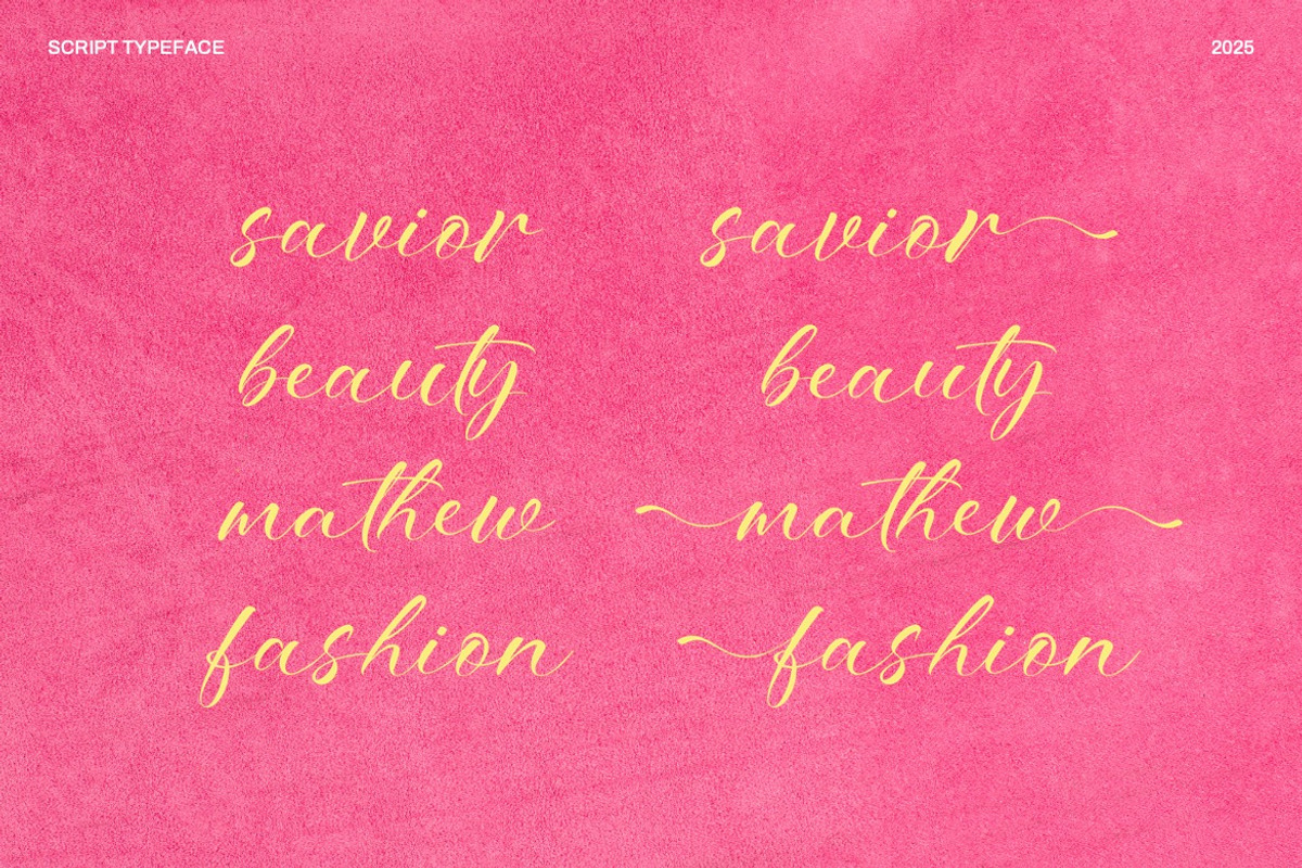 Bitteva Script - Classy Script Font, a Script Font by Dhabee (Photo 16 of 16)