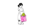 Garden graphics, a Person Illustration by Anastasy_helter (Thumbnail 17 of 18)