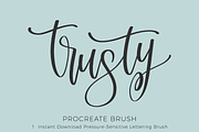 Procreate Lettering Brushes, a Brush Add-On by Beck McCormick (Thumbnail 2 of 18)