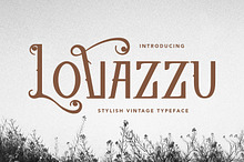 Lovazzu Stylish Vintage Typeface