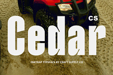 CS Cedar – Inktrap Font