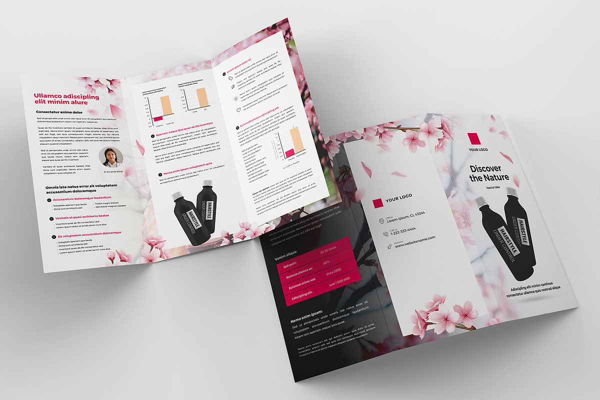 Brochure Template Illustrator, a Brochure Template by Better Be a Designer (Photo 4 of 4)