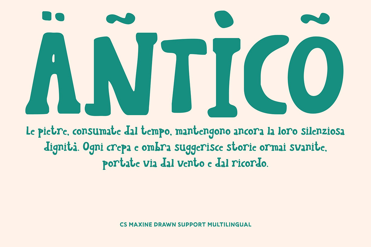 CS Maxine Drawn, a Sans Serif Font by Craft Supply Co. (Photo 5 of 7)