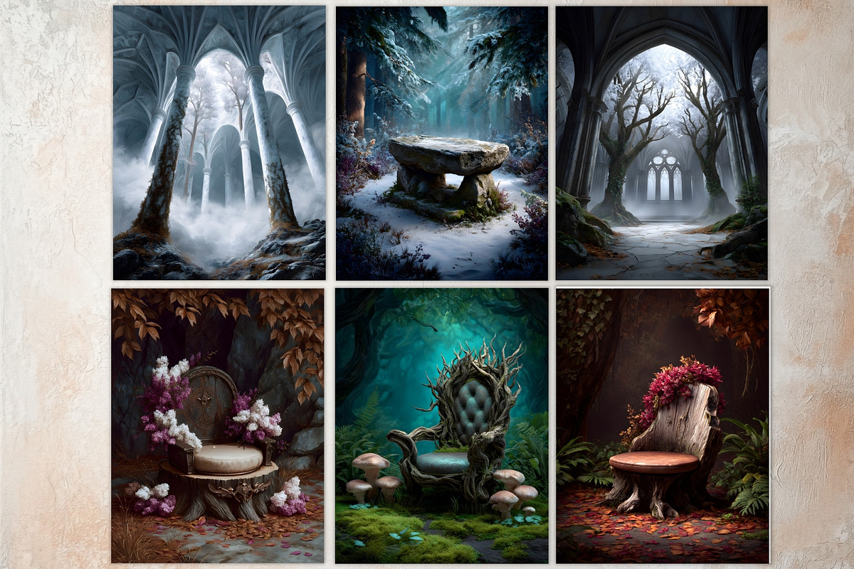 Medieval Fantasy Backgrounds, a Background Graphic by ThatsDesignArt (Photo 9 of 11)