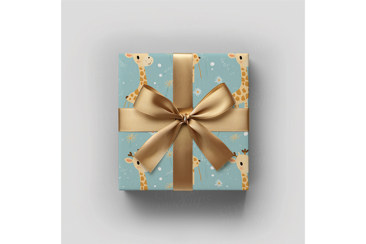 Wrapping Paper Mockup, a Packaging Mockup by EmpaviMockups (Photo 5 of 6)