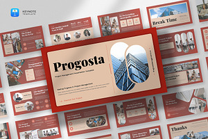 Project Management Keynote Template, a Presentation Template by fluffstudio