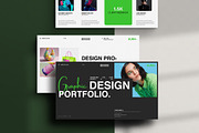 Minimal Design Portfolio Template, a Presentation Template by NorthPeak (Thumbnail 4 of 13)