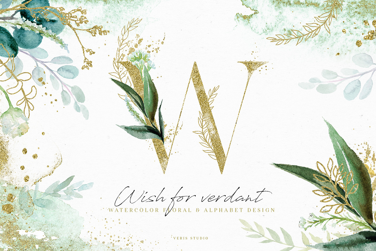 BUNDLE Whole Shop Watercolor Floral, a Decorative Illustration by Veris Studio (Photo 8 of 28)