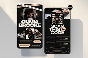 Bold Digital Business Card, a Marketing Template by Creatif Foundry