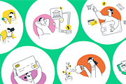 Financial Technology Illustrations, a Finance Illustration by Illustraly Design (Thumbnail 7 of 8)