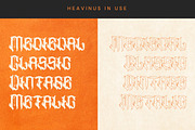 Heavinus - Classic Blackletter Font, a Blackletter Font by Dhabee (Thumbnail 5 of 15)