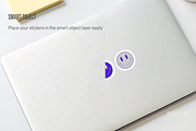 Laptop Backside Sticker Mockup, a Mac Mockup by Mock It Up (Thumbnail 3 of 7)