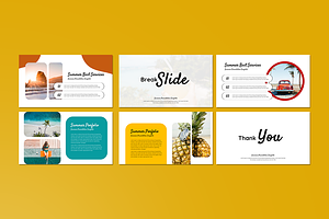 Hello Summer Google Slides Template