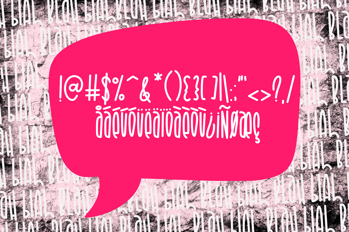 Girl Please, a Sans Serif Font by Kitaleigh (Photo 3 of 3)