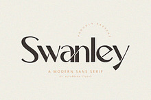 Swanley - Sans Serif Font