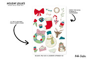 75+ Holiday Digital Stickers PNG+GN5, a Stationery Template by Bella+Sophia Creative (Thumbnail 3 of 5)