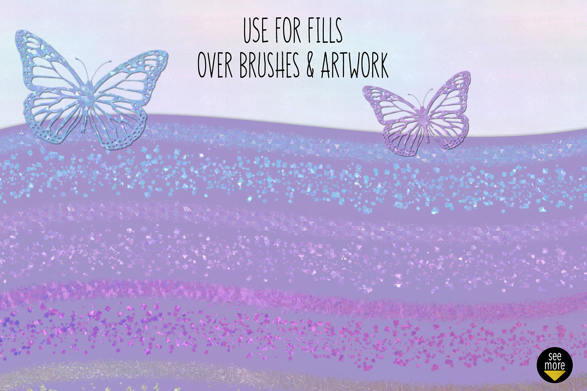 Iridescent Mix 2, a Texture Graphic by Julie Campbell (Photo 5 of 5)