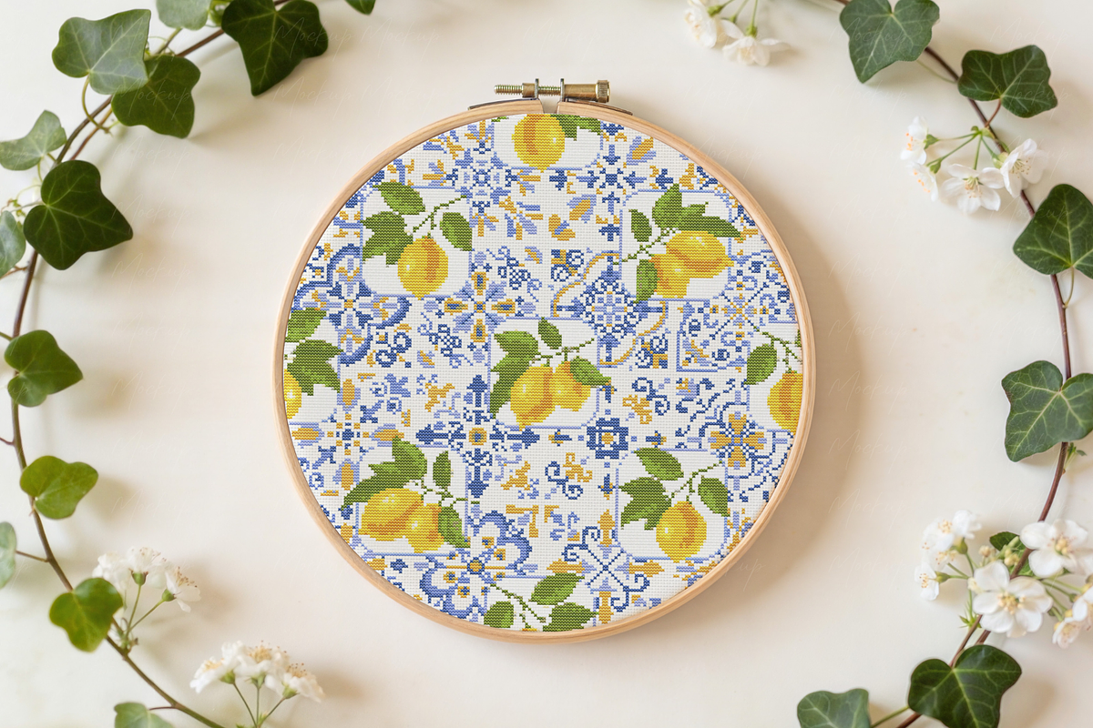 Round Embroidery Hoop Mockup, a Product Mockup by TatiMockup (Photo 3 of 4)