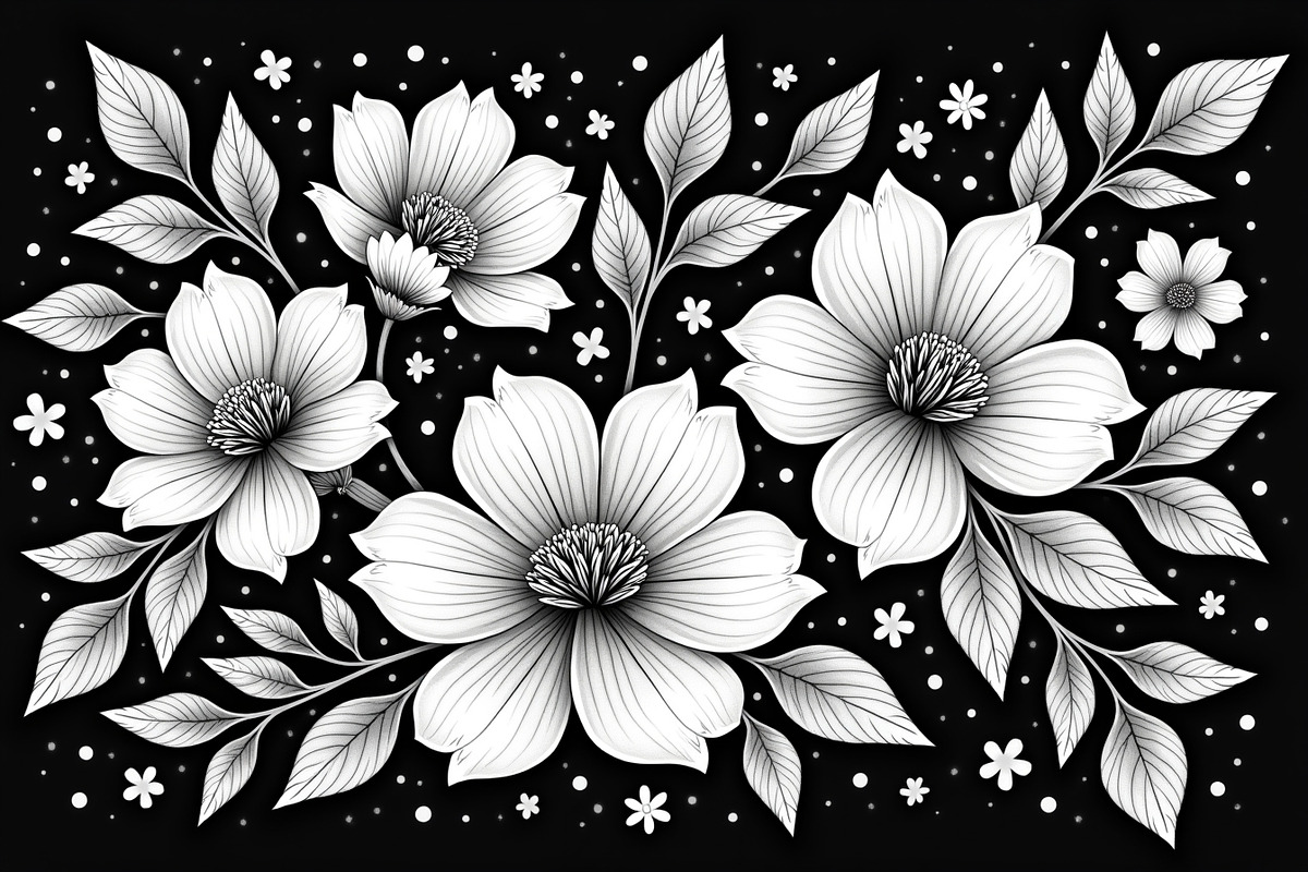 Elegant laser cut black and white, an Illustration by Amazin_art (Photo 10 of 10)