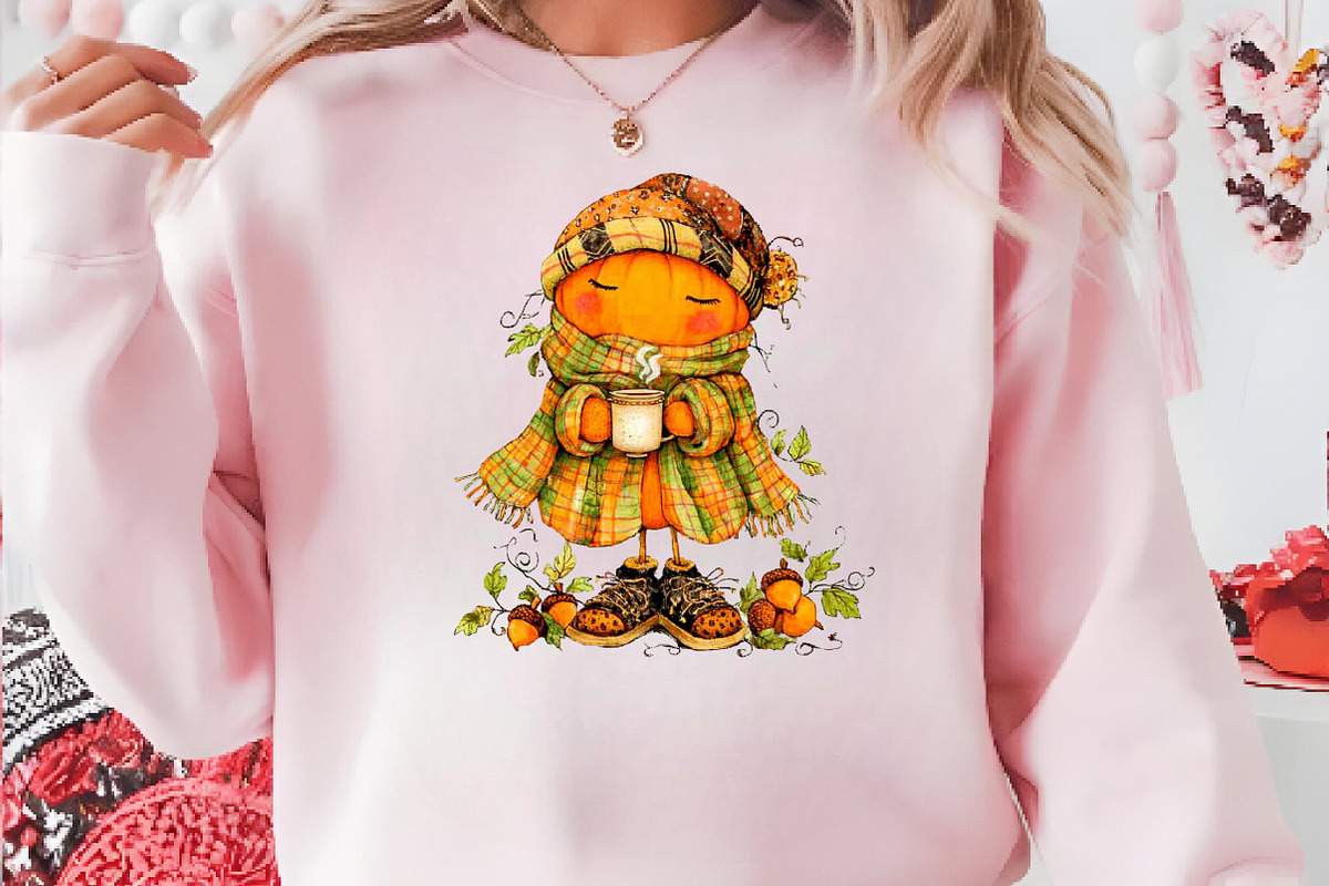 Quirky Pumpkins Clipart, a Seasonal Illustration by CreationArt (Photo 5 of 5)