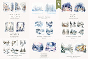 Watercolor Landscapes Bundle, a Decorative Illustration by PeDe Designs (Thumbnail 14 of 14)