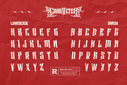 Ravok – Heavy Metal Blackletter Font, a Blackletter Font by Letterara (Thumbnail 10 of 15)