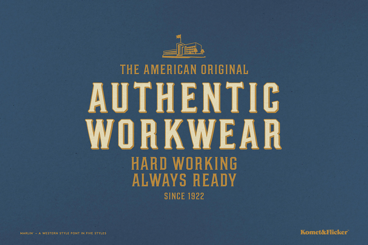 MARLIN - A Western Style Font, a Serif Font by Komet & Flicker (Photo 11 of 15)