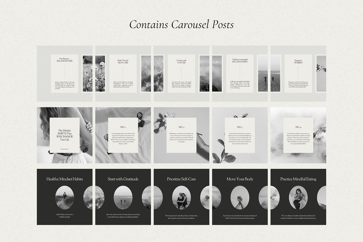 Holistic Coach Template - Canva, a Social Media Template by Willoe Studio (Photo 10 of 12)
