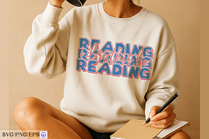 I'd Rather Be Reading Baseball SVG, a Graphic by mh_arif