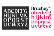 Bruchey Serif, a Serif Font by Fargun Studio (Thumbnail 11 of 15)