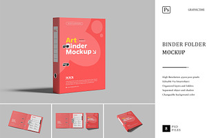 Binder Folder Mockup