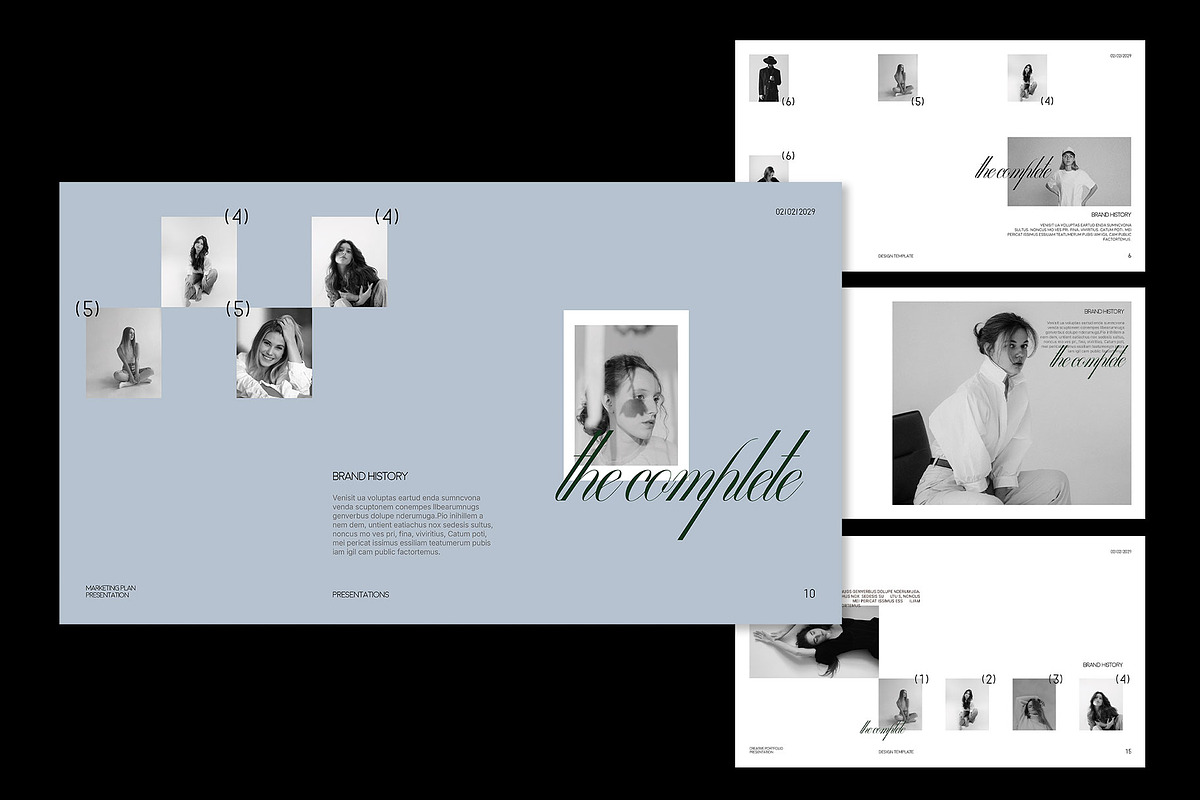 Clean & Minimal Portfolio Template, a Presentation Template by Templeste (Photo 6 of 6)