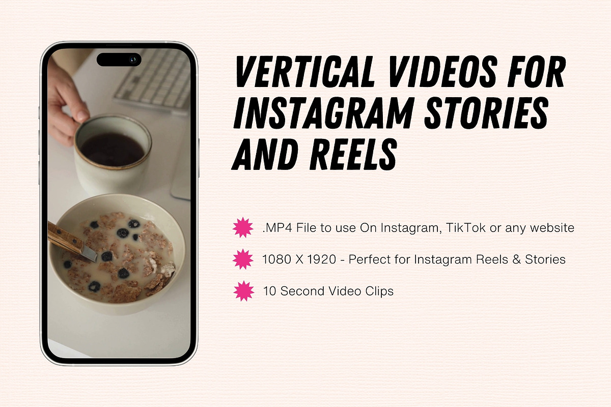 Beige Aesthetic Social Stock Videos, a Social Media Template by Design By Hira (Photo 2 of 6)