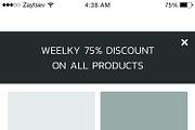 Wyvern iOS Wireframe UI Kit, a Wireframe Template by Yaroslav Zaitsev (Thumbnail 20 of 57)