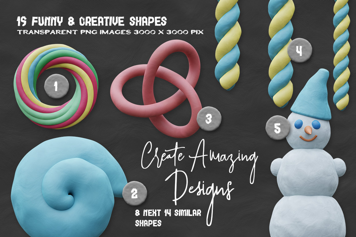 Plasticine Typography Creator, a Background Graphic by TVartworks (Photo 14 of 42)