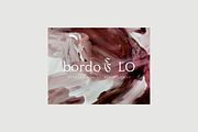 BURGUNDY MODERN EXPRESSIVE ART, a Texture Illustration by identity.ART (Thumbnail 2 of 8)