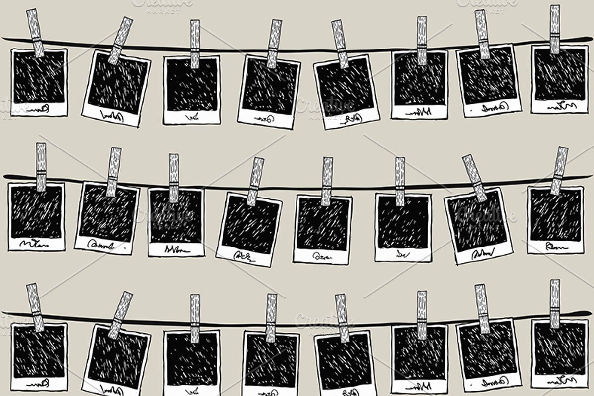 Hand drawn elements bundle, an Object Graphic by Somjai King (Photo 15 of 21)