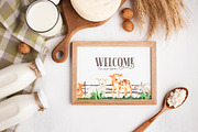 Watercolor Farm Animals, an Object Graphic by Ana-Sakuta (Thumbnail 8 of 20)