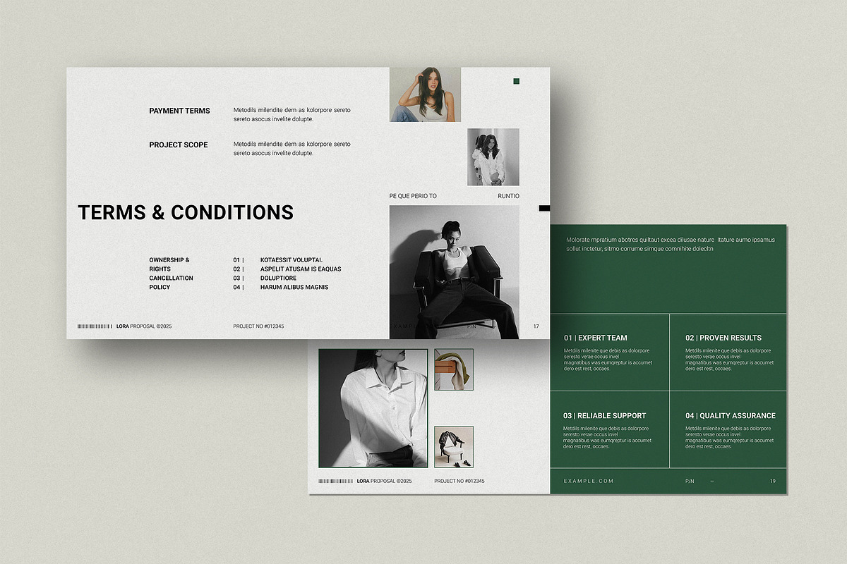 Minimal Proposal Presentation, a Presentation Template by Olion Lora (Photo 8 of 12)