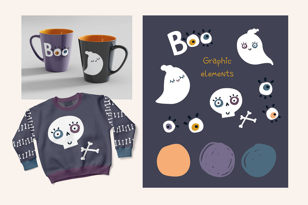 Spooky graphic collection, a Pattern Graphic by SurfaceStories (Photo 7 of 9)