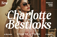 Charlotte Bestlooks – Vintage Serif