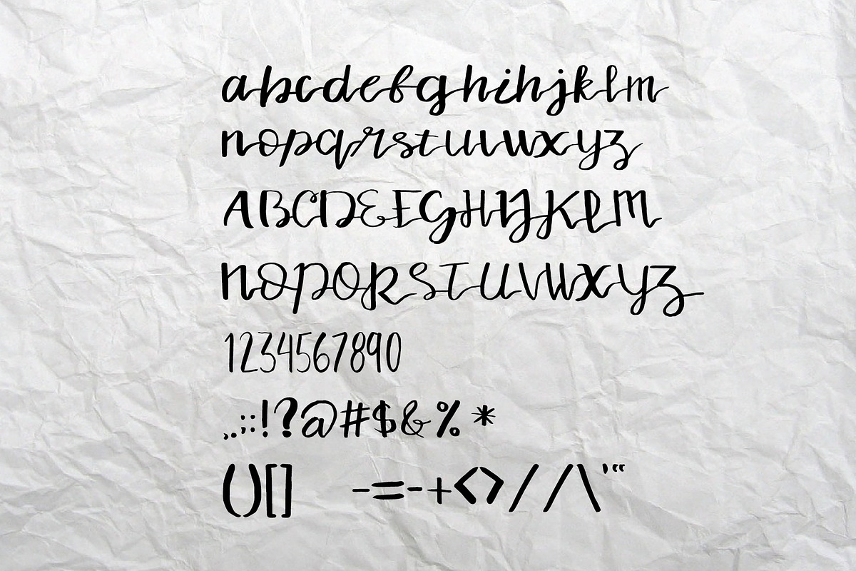 Melanda Font preview 3