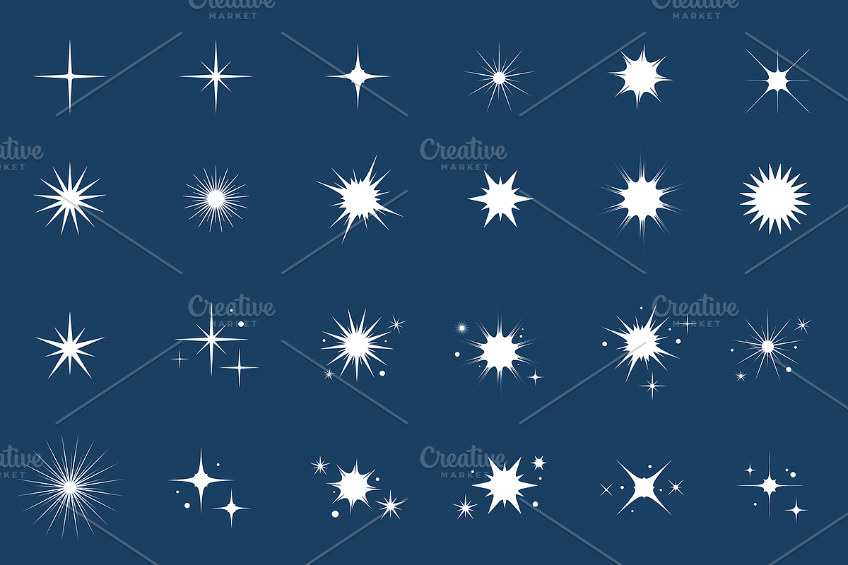 Various stars and constellations, a Solid Icon by ProArt