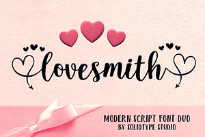 Lovesmith Font Duo