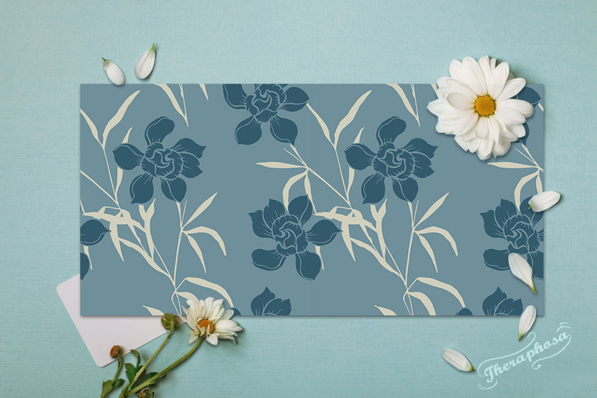 20JPG/EPS Tropical floral pattern, a Pattern Graphic by Theraphosath (Photo 14 of 34)