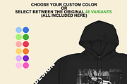 Hoodie Mockup Gildan GI18500, a Hoody Mockup by Infinity Mockups (Thumbnail 3 of 6)