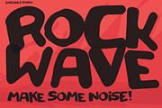 Rockwave | a playful cartoon font, a Handwritten Font by Epiclinez (Thumbnail 1 of 5)