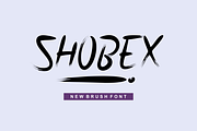 Shobex Font, a Handwritten Font by albert_kalingga (Thumbnail 1 of 5)