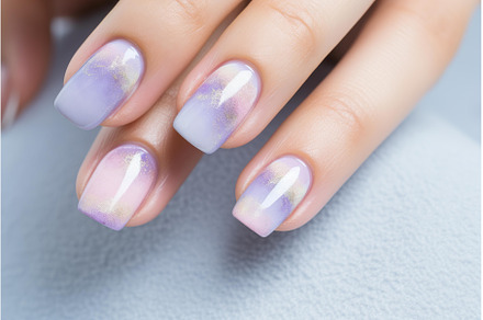 Serene Pastel color of nail polish, a Beauty & Fashion Photo by Ylivdesign