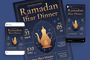 Iftar Dinner Flyer Set, a Flyer Template by Annora Studio (Thumbnail 2 of 6)